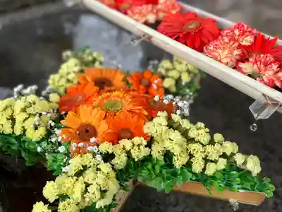 星置神社の手水舎