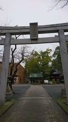 若宮八幡社の鳥居