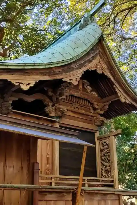 鹿島神社の本殿・本堂