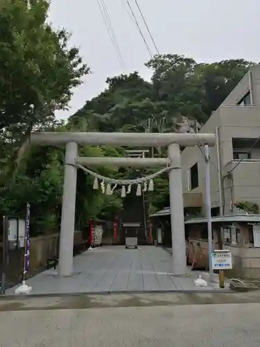 遠見岬神社の鳥居