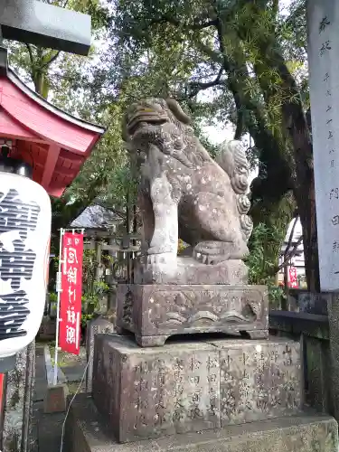 高知八幡宮の狛犬