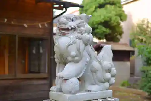 子之三島神社の狛犬