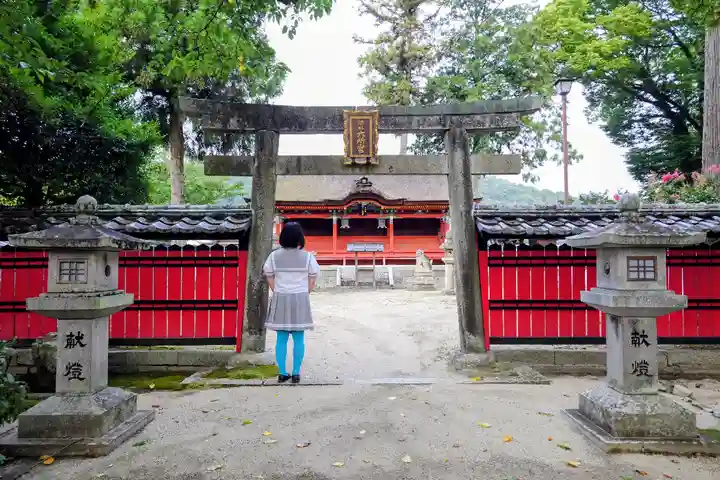 多田神社の鳥居