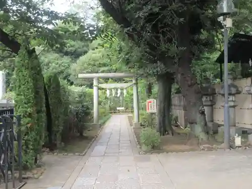 松陰神社の鳥居