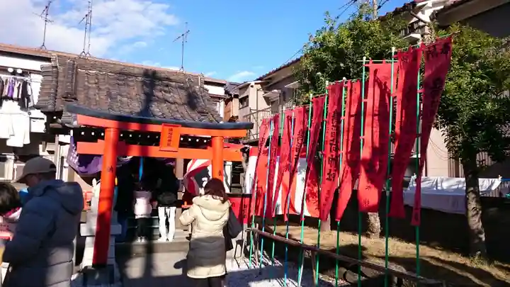 鴎稲荷神社の鳥居