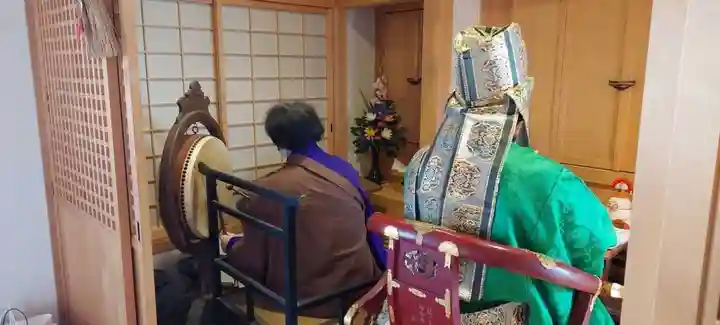 梅香寺のお祭り