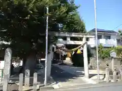 八幡社の鳥居