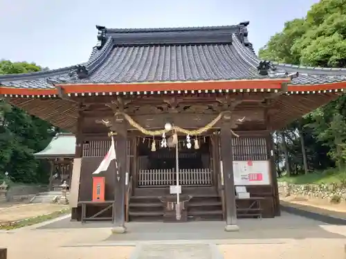 安岡八幡宮の本殿