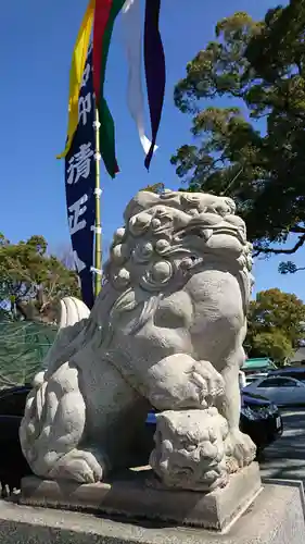 加藤神社の狛犬