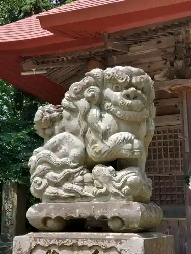 隠津島神社の狛犬