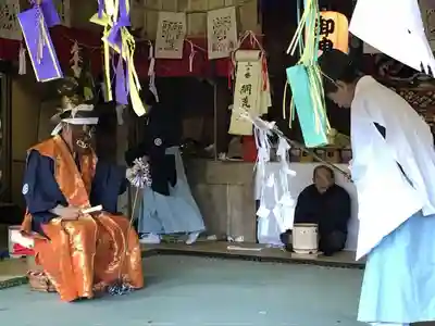 栂尾神社の神楽