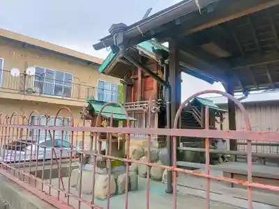 神明社（中之庄神明社）の本殿・本堂