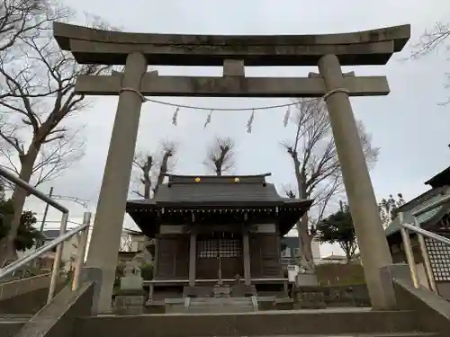 健速神社の鳥居