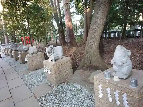 甲斐國一宮 浅間神社の狛犬