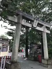 日野八坂神社の鳥居