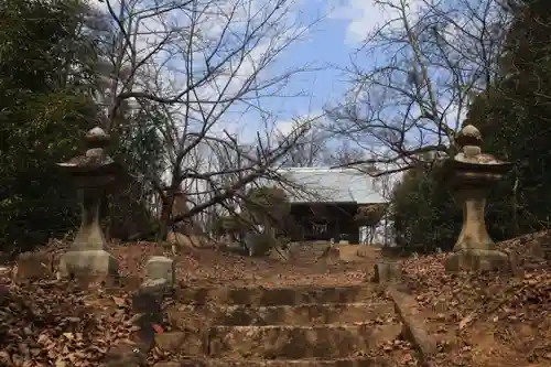 三渡神社の景色