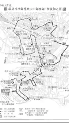 釧路一之宮 厳島神社のお祭り