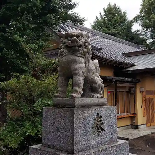 柴又八幡神社の狛犬