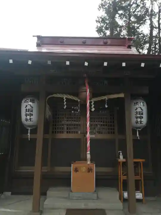 新田宿八坂神社の本殿・本堂