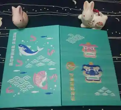 限定御朱印帳は各ページにどんな季節行事の御朱印があるか書いてある(シール)ので便利です