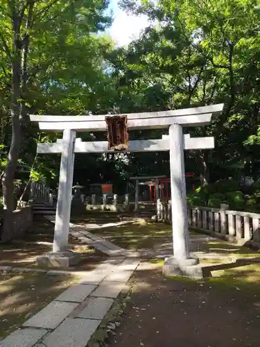 乙女稲荷神社の鳥居