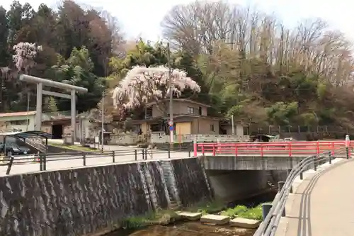 三春大神宮の鳥居