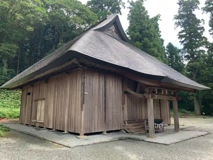 村山浅間神社の本殿・本堂