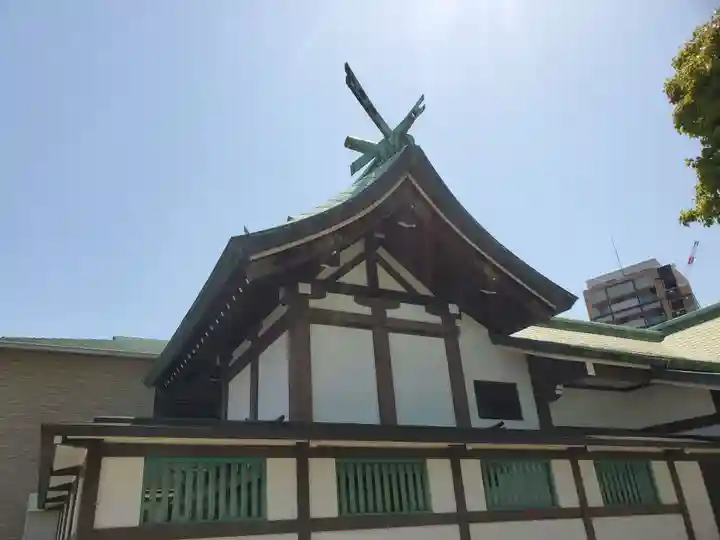 長柄八幡宮の本殿・本堂