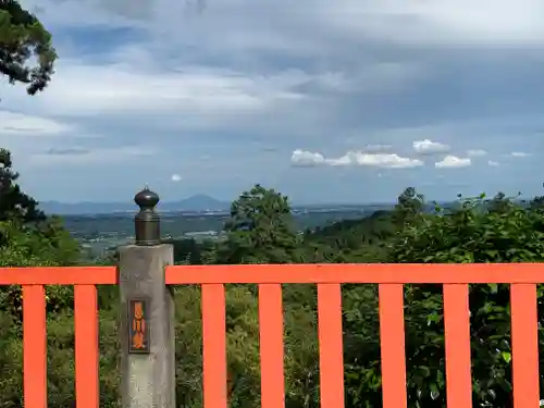 太平山神社の景色