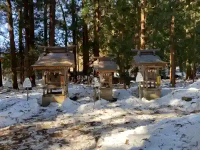 心清水八幡神社の末社・摂社