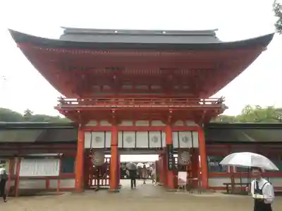 賀茂御祖神社(下鴨神社)の山門・神門