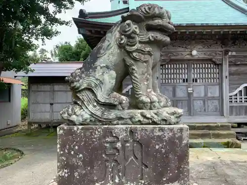 八幡神社の狛犬