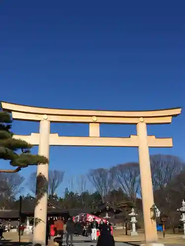 長野縣護國神社の鳥居