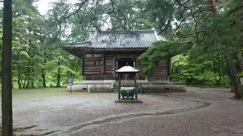 毛越寺の本殿