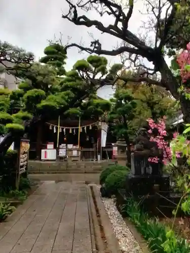 鳩森八幡神社の本殿・本堂
