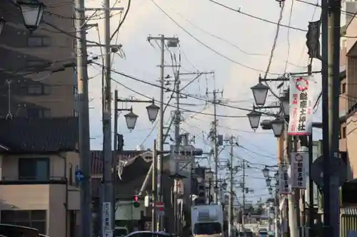 阿邪訶根神社の周辺