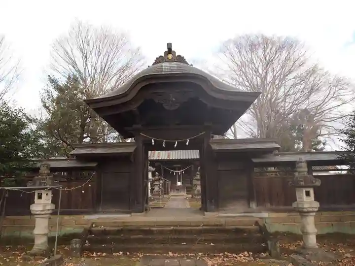 精忠神社の山門・神門