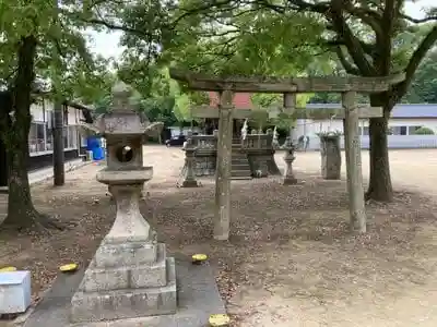 八旛神社の鳥居
