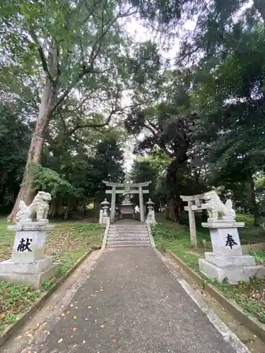 光岡八幡宮の狛犬