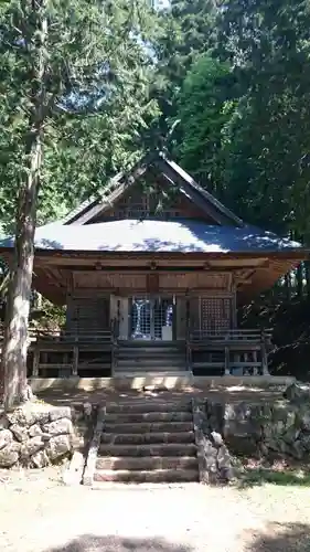 戸隠神社火之御子社の本殿