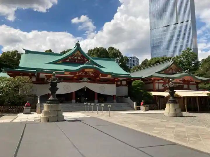 日枝神社の本殿・本堂