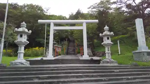 夕張神社の鳥居