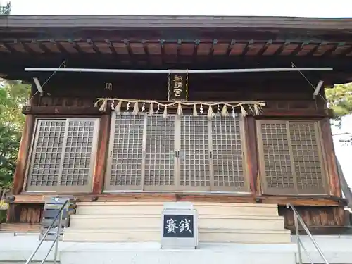 日名神明宮の本殿・本堂