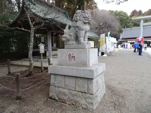 常磐神社の狛犬