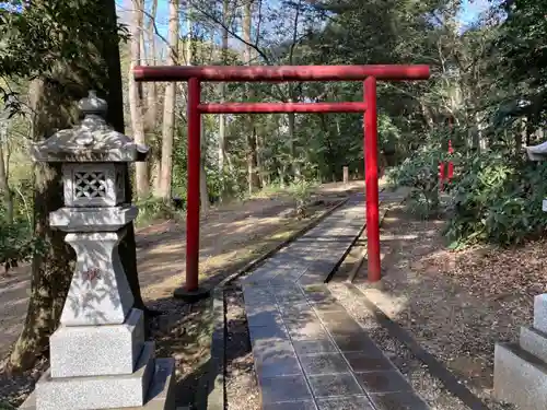 谷保天満宮の鳥居