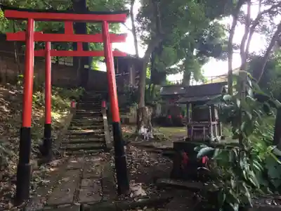 澤蔵司稲荷（慈眼院）の鳥居