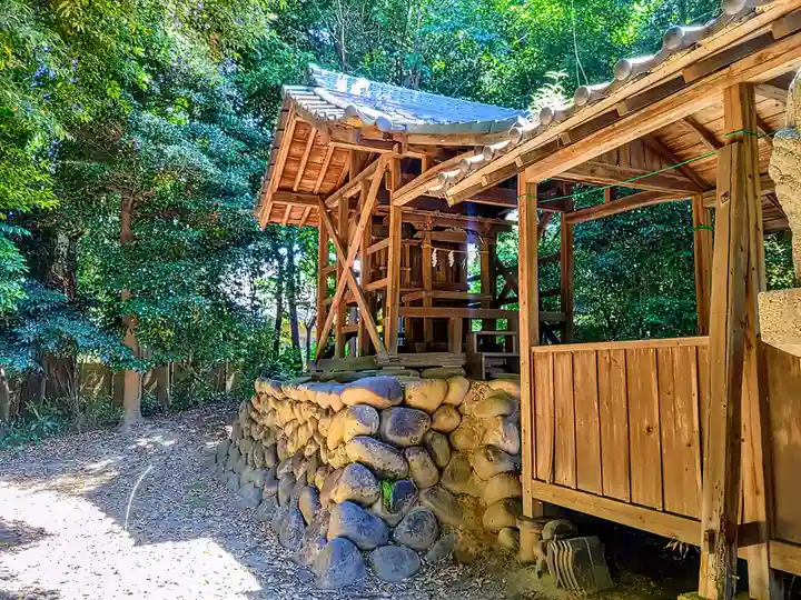 八劔社の本殿・本堂