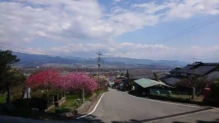 武田八幡宮の景色