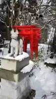 殺生石稲荷神社の狛犬