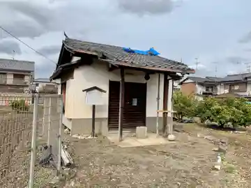 車僧影堂(海正寺跡)の本殿・本堂